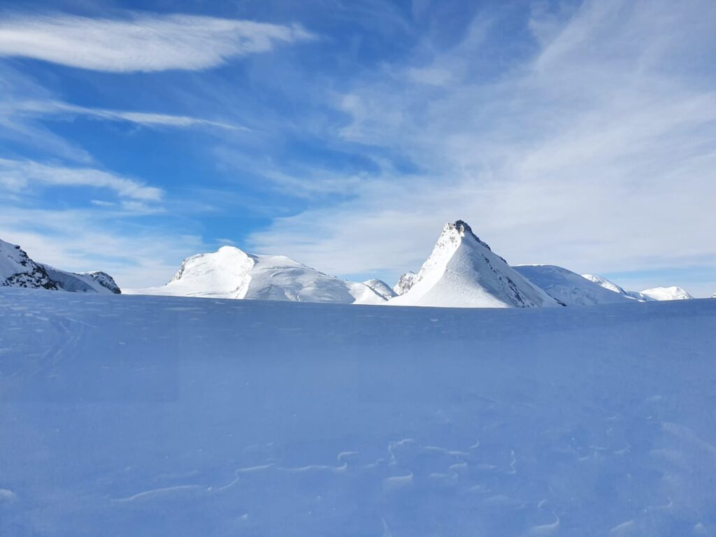Panorama dall'Allalinhorn